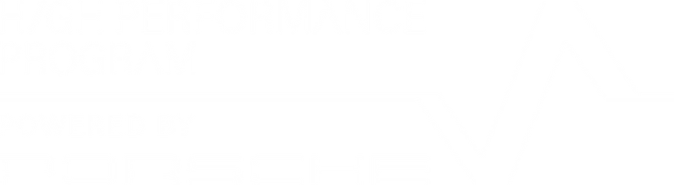 High Performance Program powered by Porsche logo